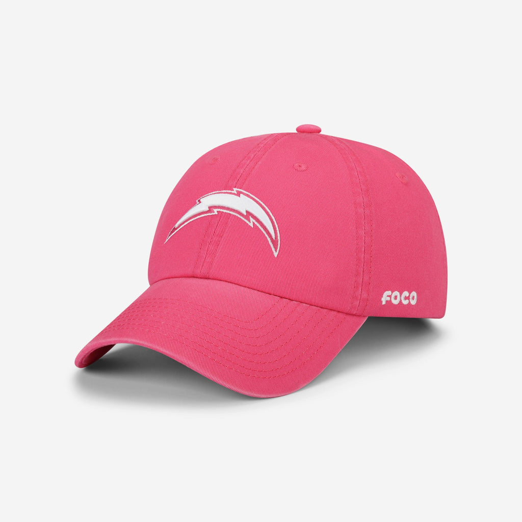 FOCO Los Angeles Chargers Casquette Casual Magenta & Blanc 2