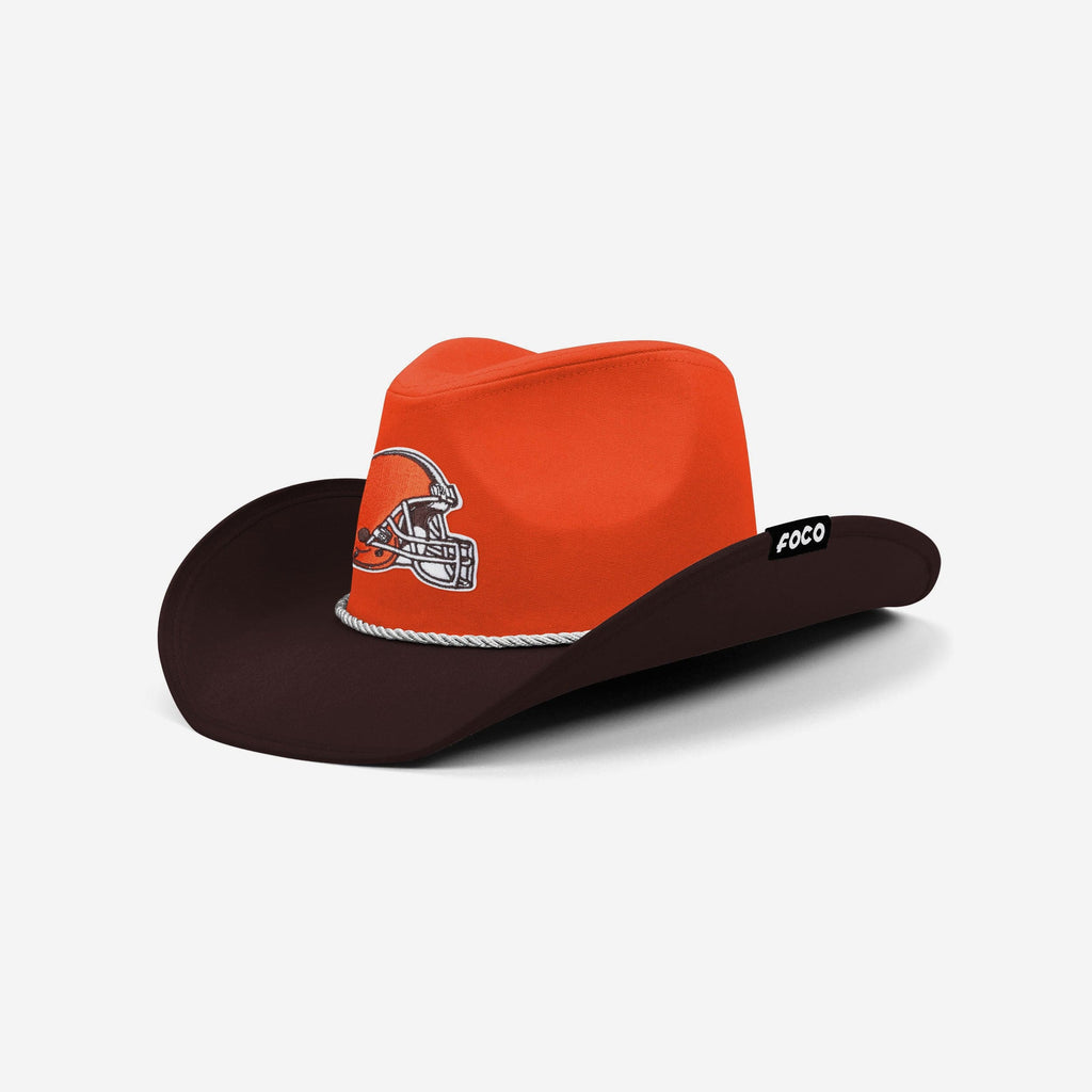 FOCO Cleveland Browns Cowboy Hat Two Tone 2
