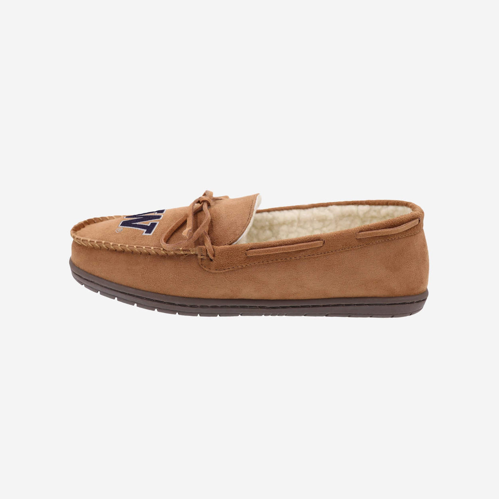 FOCO Washington Huskies Team Logo Moccasin Slipper Large Men 2