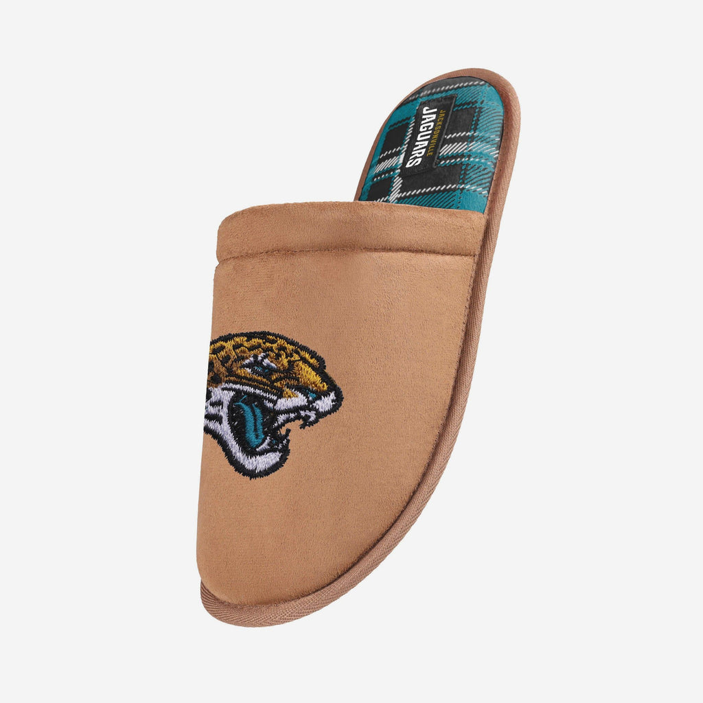 FOCO Jacksonville Jaguars Scuff Slipper Brown M 3
