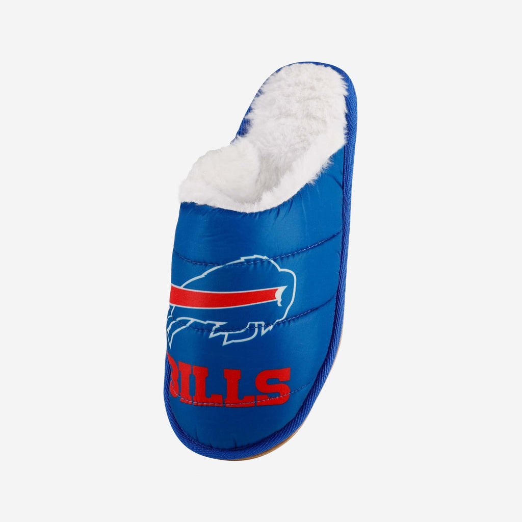 FOCO Buffalo Bills Big Logo Mule Slipper Blue/Red M Men 3