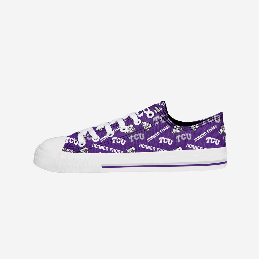 FOCO TCU Low Top Canvas Shoe White 2XL 2