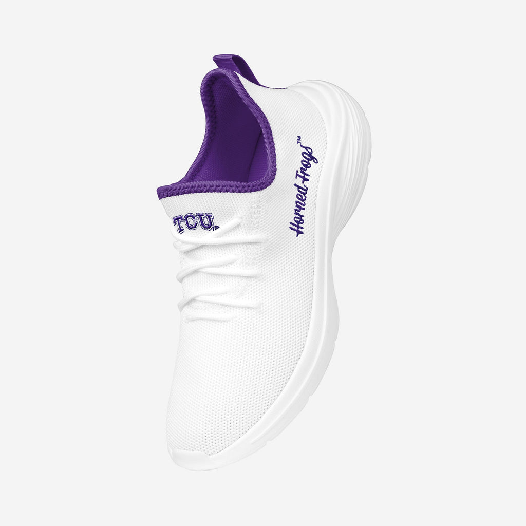 FOCO TCU Horned Frogs Midsole Sneaker White 7 3