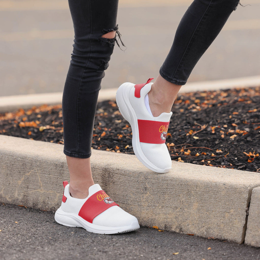 FOCO Script Wordmark Slip On Sneakers White 10 4