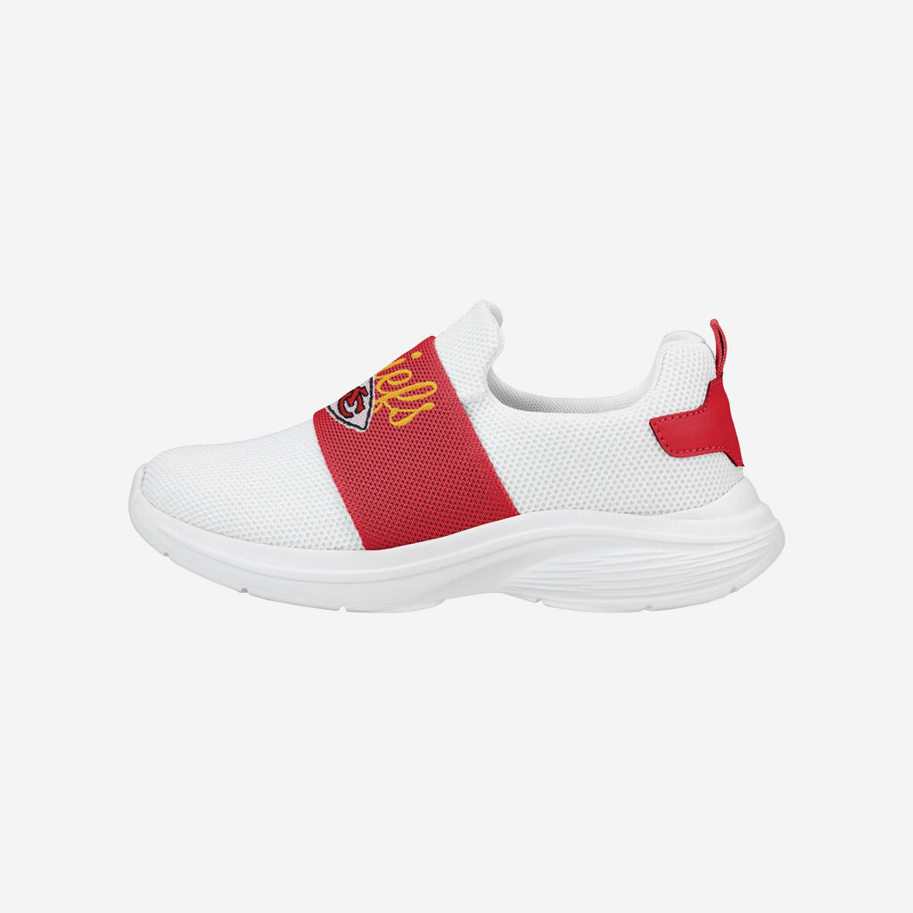 FOCO Script Wordmark Slip On Sneakers White 10 2
