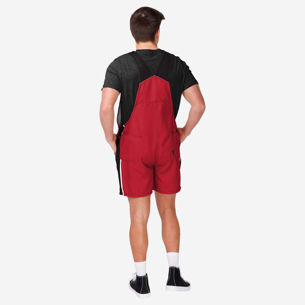 FOCO Cincinnati Reds Team Stripe Bib Shortalls Red L 3