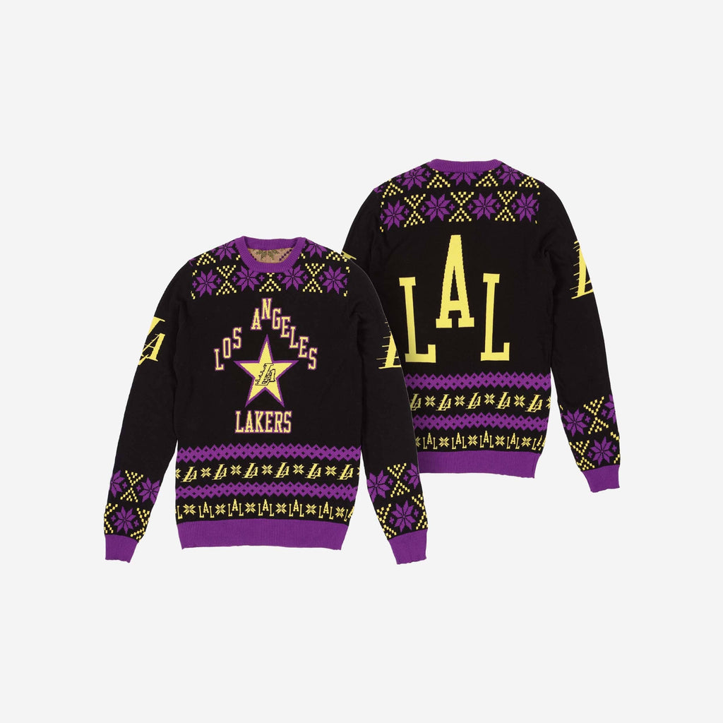 Los Angeles Lakers Thematic Knit Sweater FOCO