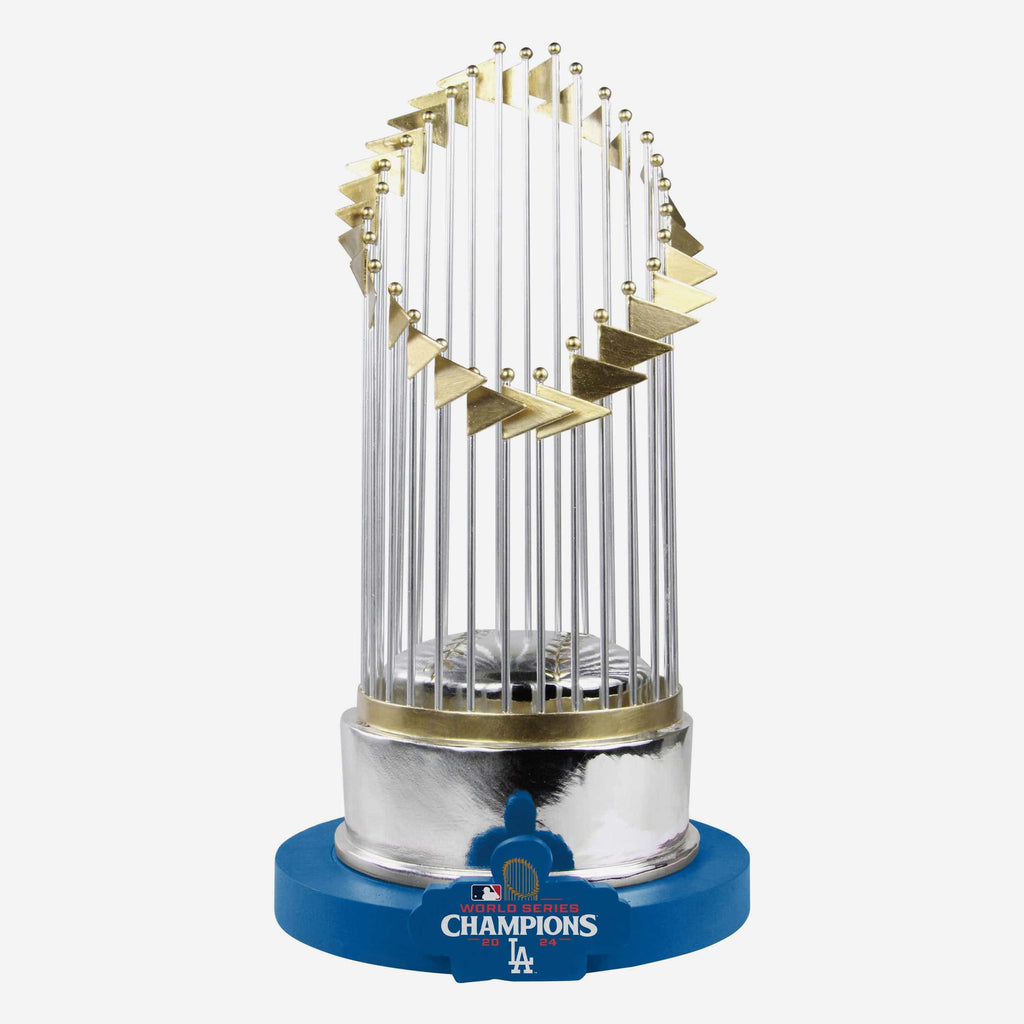 Los Angeles Dodgers 2024 World Series Champions Replica Trophy FOCO los-angeles-dodgers-2024-world-series-champions-replica-trophy-foco