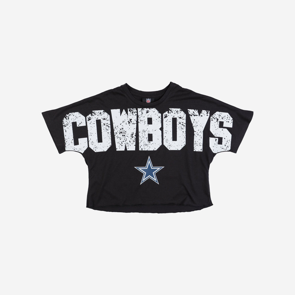FOCO Dallas Cowboys Wordmark Crop Top XL 4