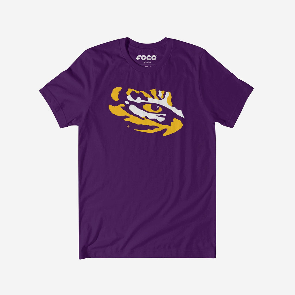 FOCO LSU Tigers Primary Logo T-Shirt White / S 2