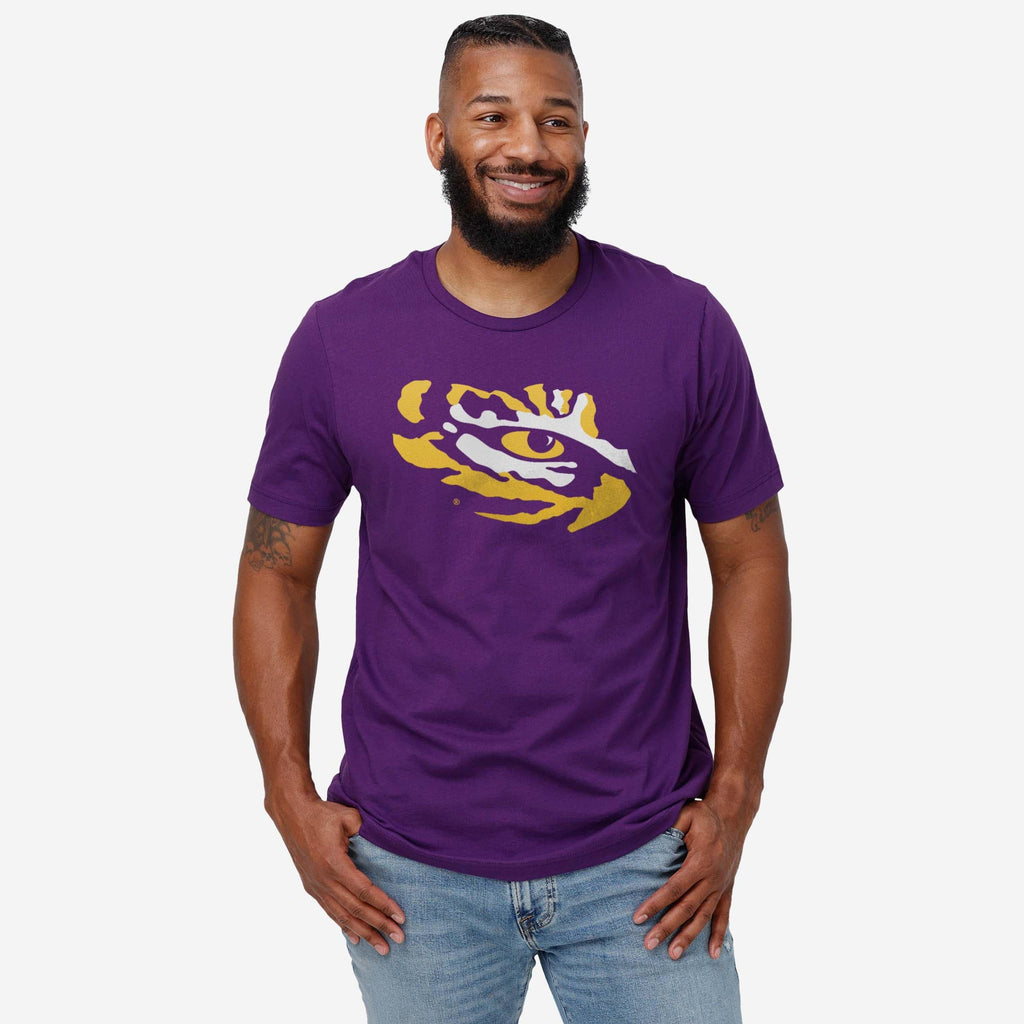 FOCO LSU Tigers Primary Logo T-Shirt White / S 3