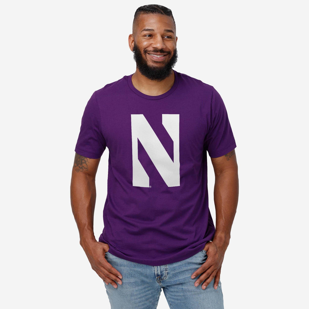 FOCO Northwestern Wildcats Primary Logo T-Shirt White M 3