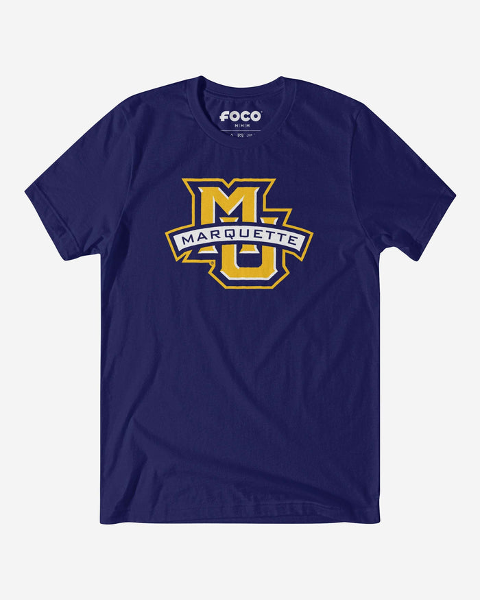 Marquette Golden Eagles Primary Logo T-Shirt FOCO Team Navy S - FOCO.com