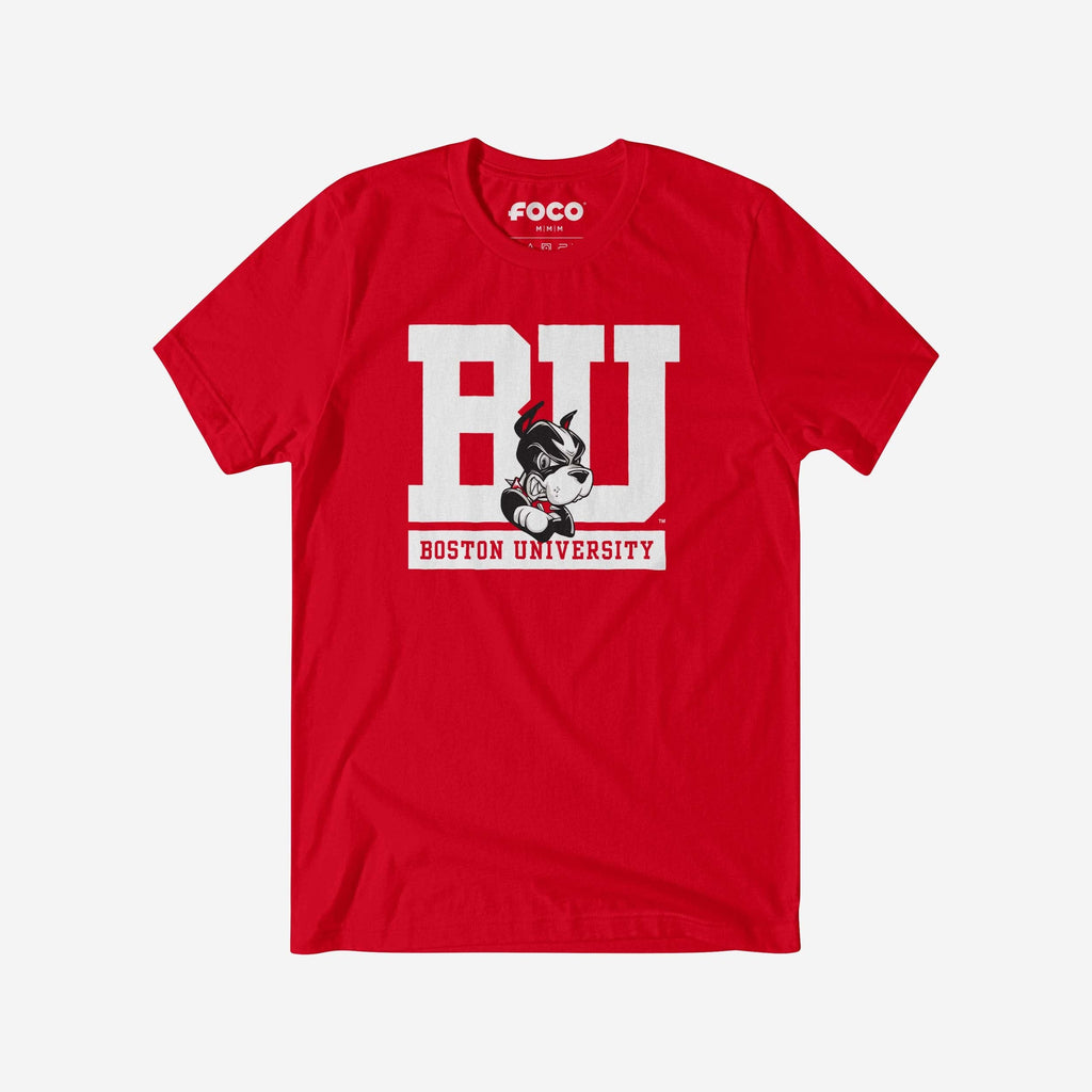 FOCO Boston Terriers Primary Logo T-Shirt Red 2XL 2