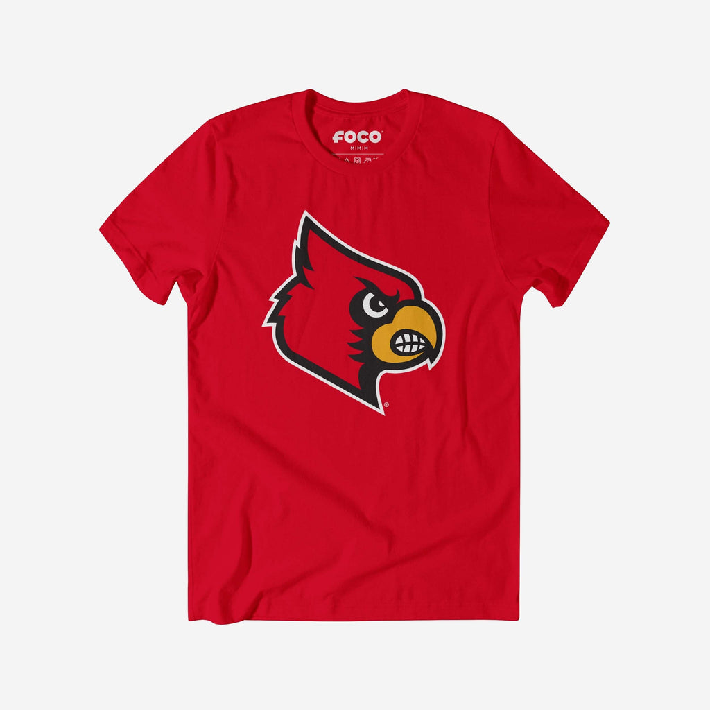 FOCO Louisville Cardinals T-Shirt Athletic Heather M 2