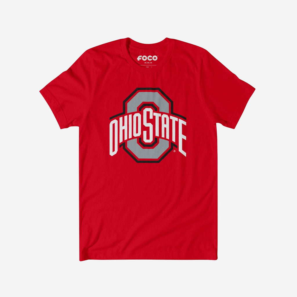 FOCO Ohio State Buckeyes Primary Logo T-Shirt White 3XL 2