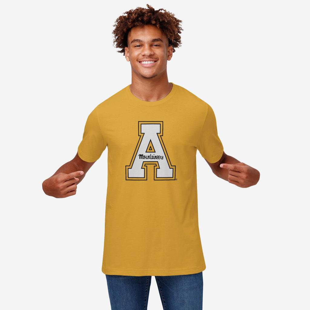 FOCO Appalachian State Mountaineers Primary Logo T-Shirt Athletic Heather M Men 3