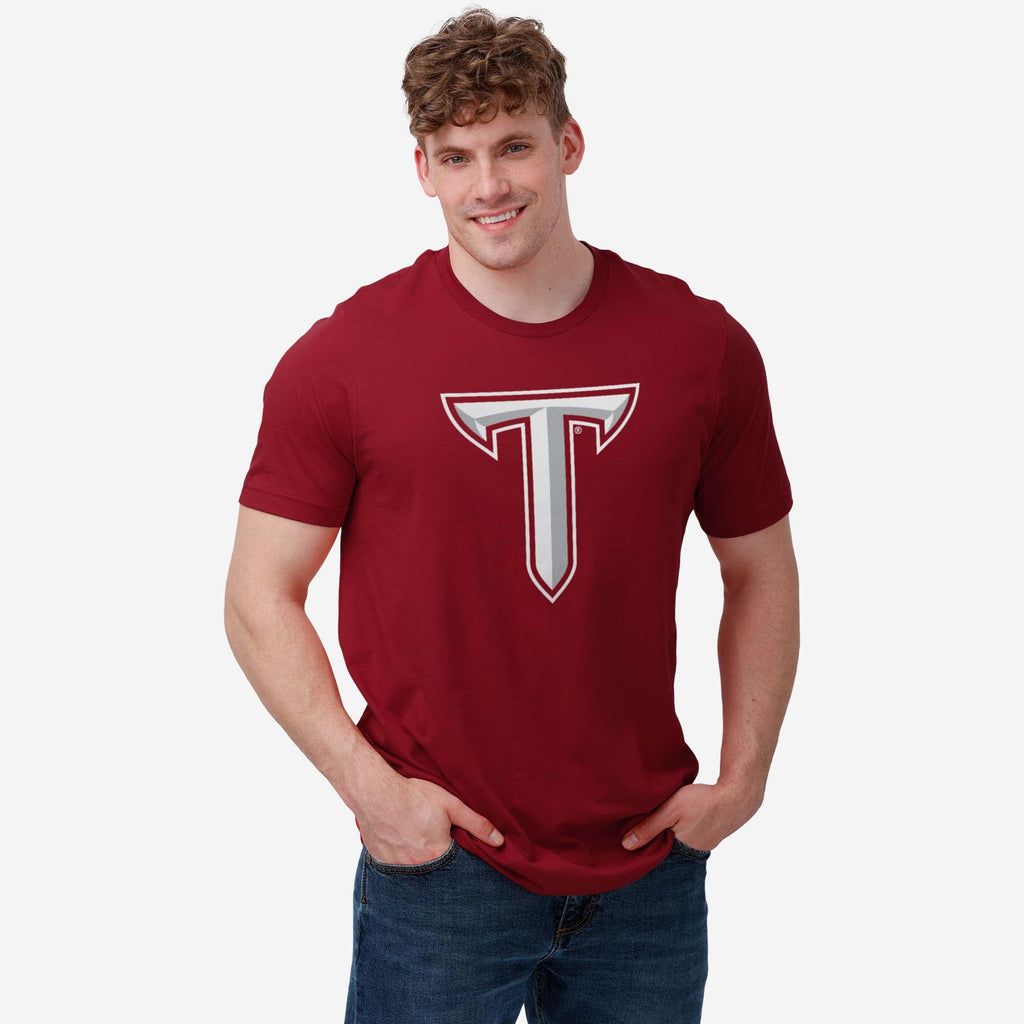 FOCO Troy Trojans Primary Logo T-Shirt White/XL 3