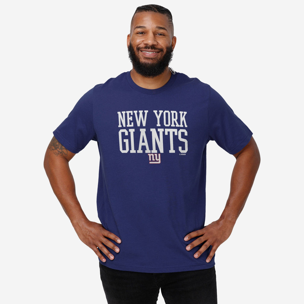 New York Giants Bold Wordmark T-Shirt FOCO