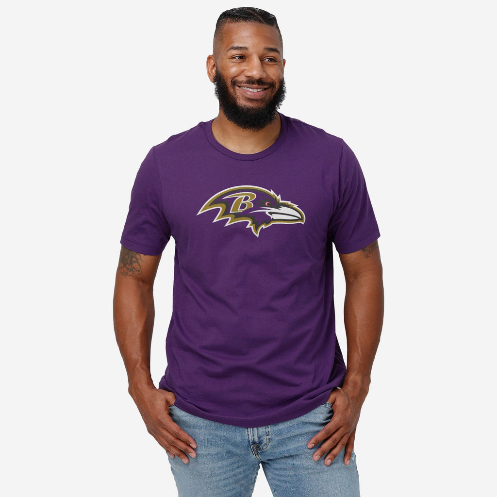 FOCO Baltimore Ravens Primary Logo T-Shirt White / M 3