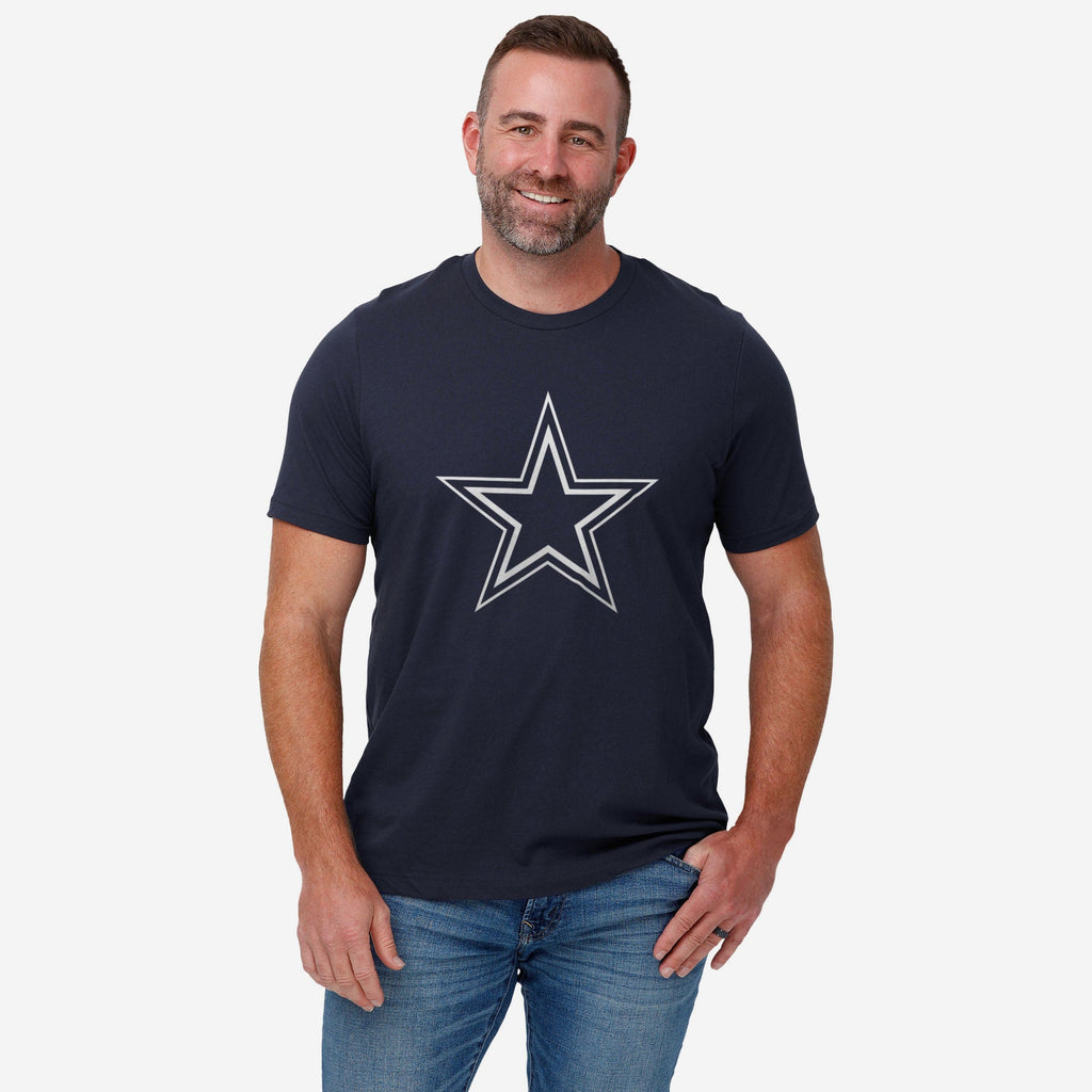 FOCO Dallas Cowboys Primary Logo T-Shirt Black L 3