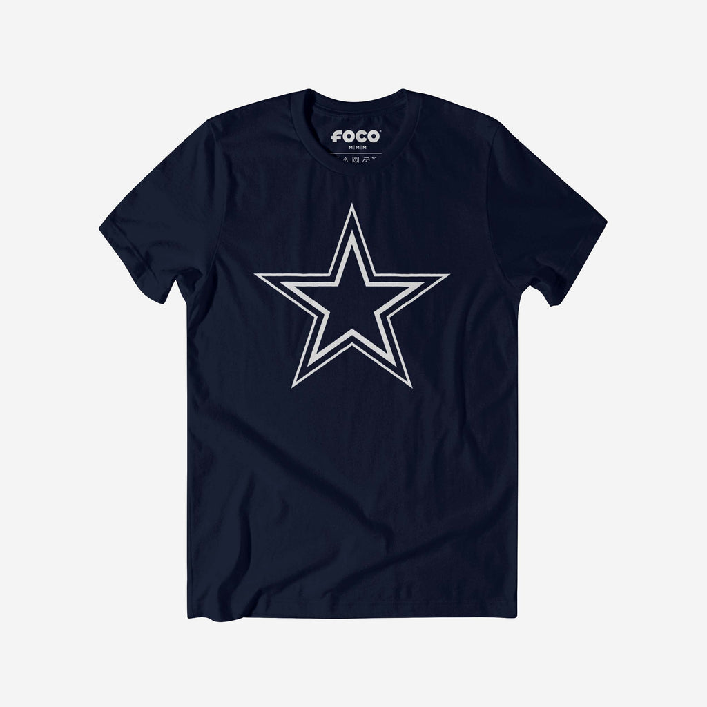 FOCO Dallas Cowboys Primary Logo T-Shirt Black L 2