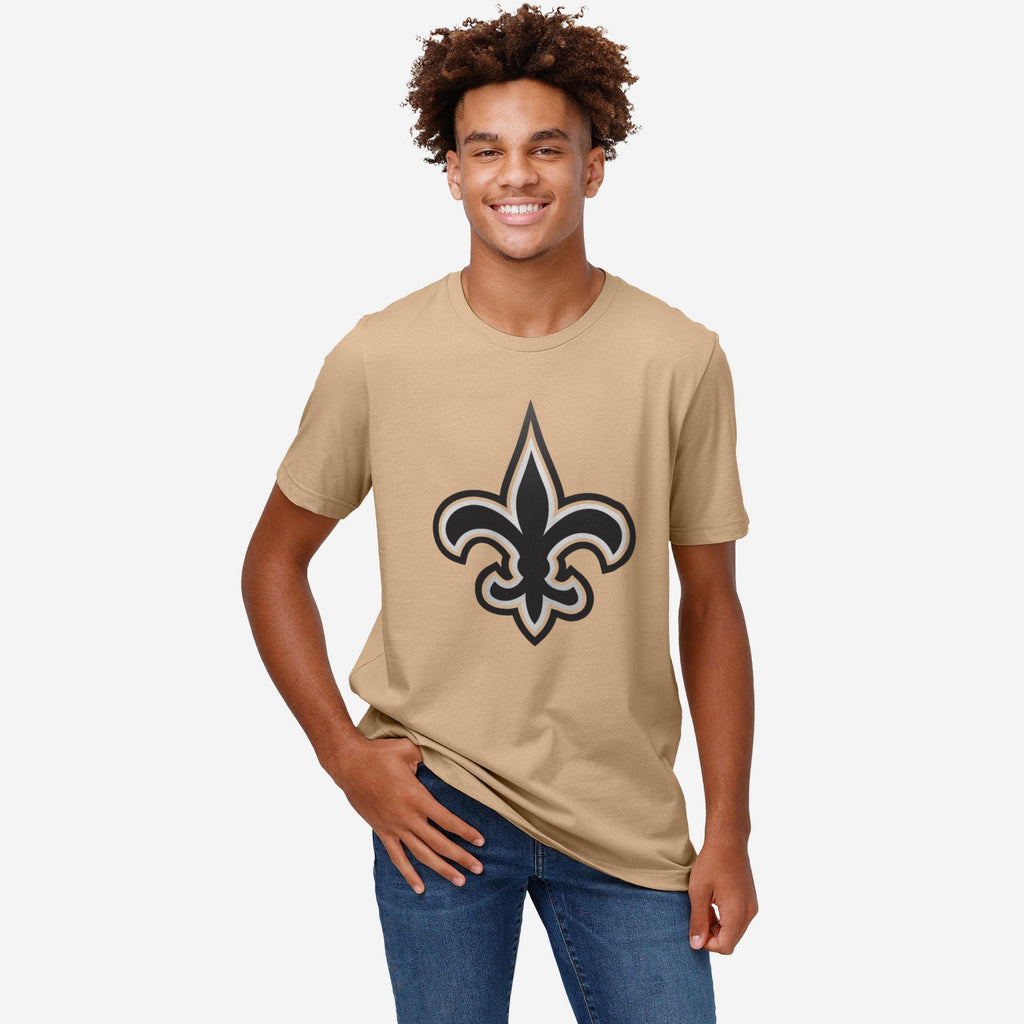 FOCO New Orleans Saints T-Shirt Tan 2XL 3
