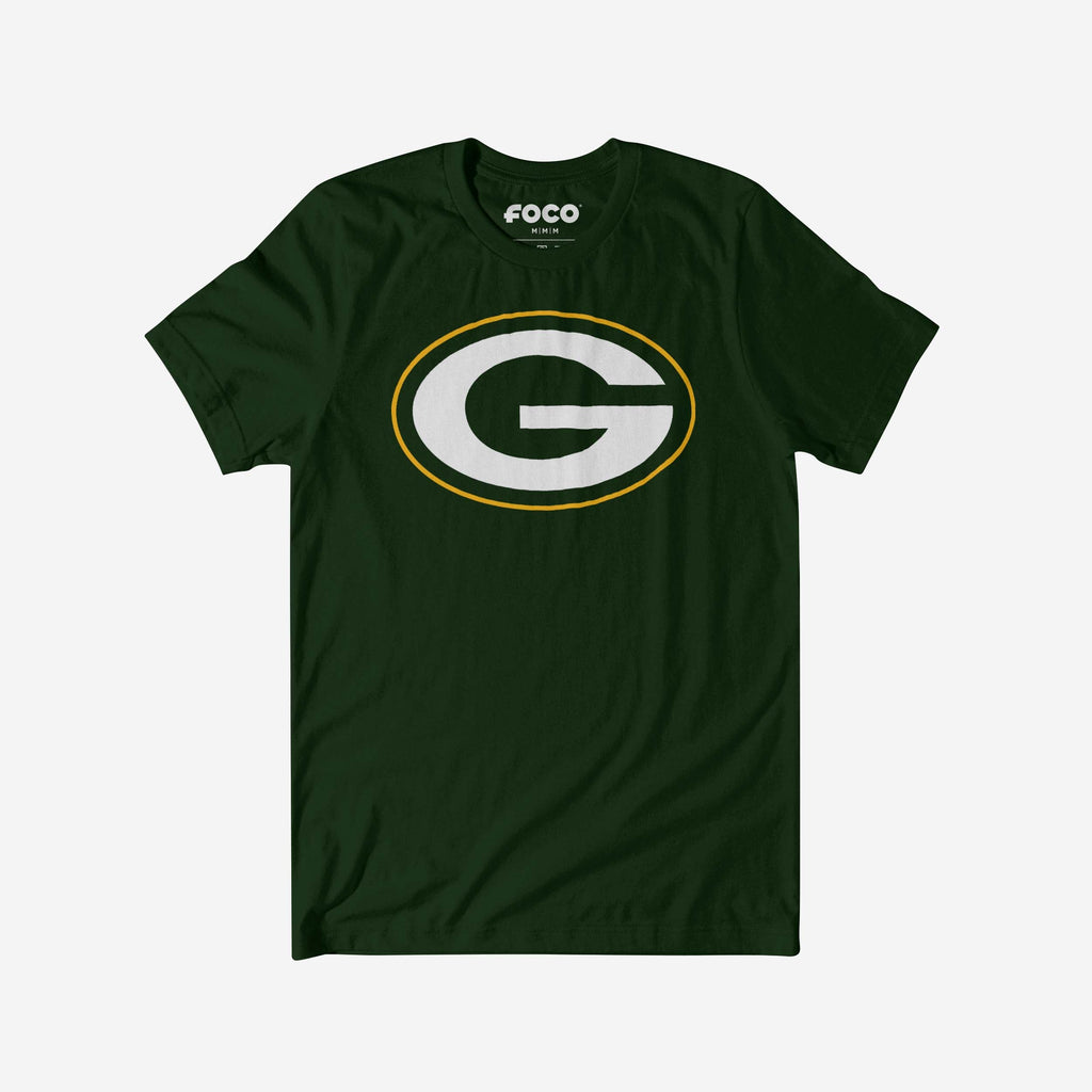 FOCO Green Bay Packers Primary Logo T-Shirt 2