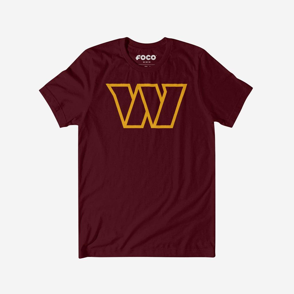FOCO Washington Commanders Primary Logo T-Shirt Black S 2