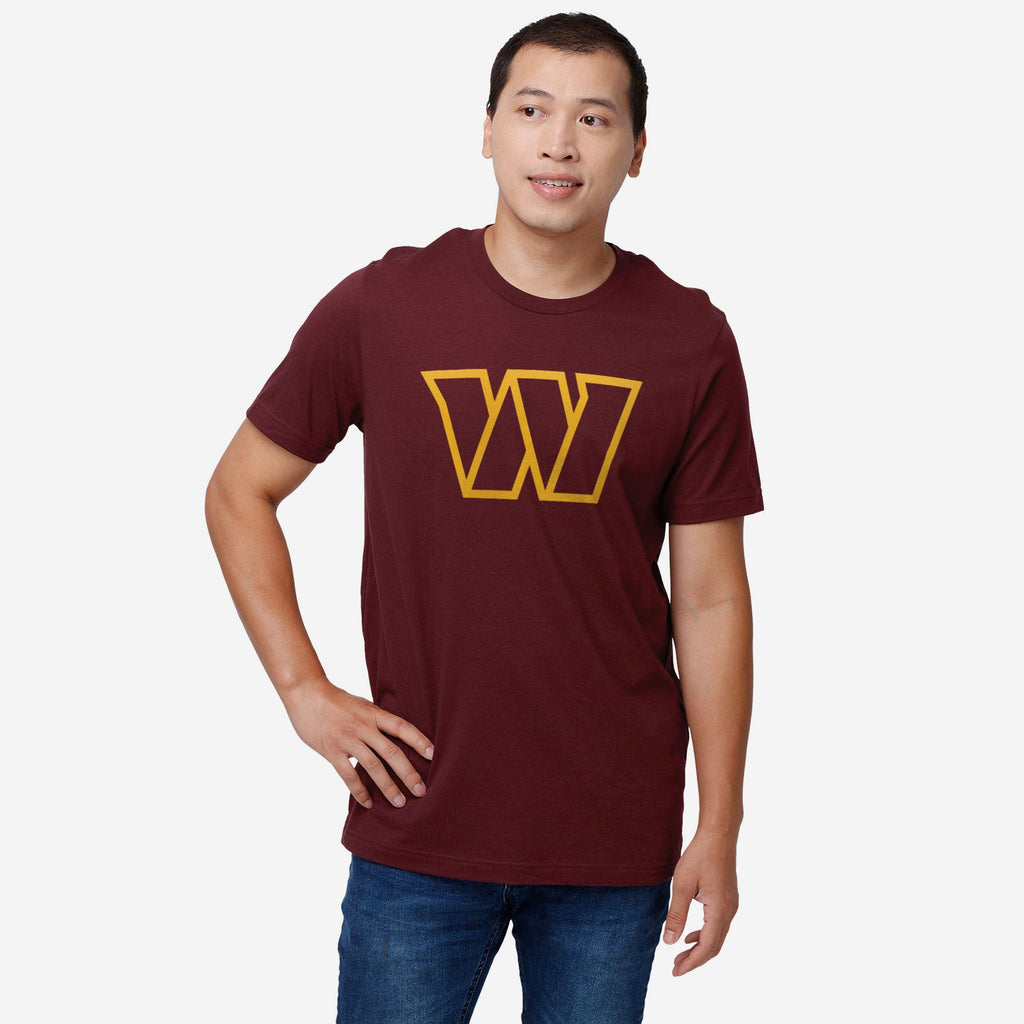 FOCO Washington Commanders Primary Logo T-Shirt Black S 3