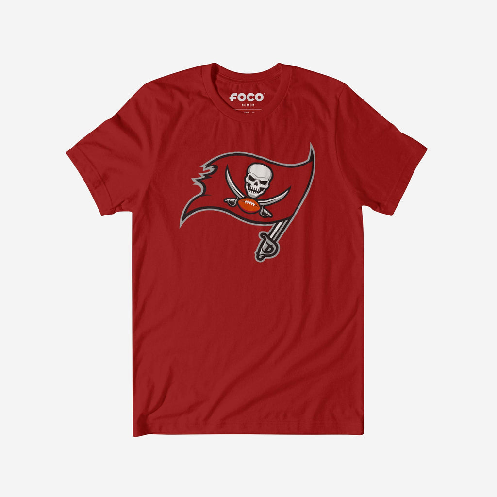 FOCO Tampa Bay Buccaneers Primary Logo T-Shirt White L 2
