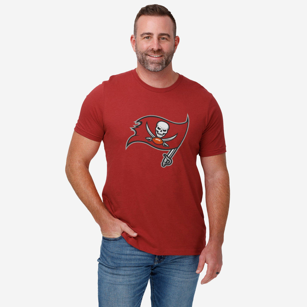 FOCO Tampa Bay Buccaneers Primary Logo T-Shirt White L 3