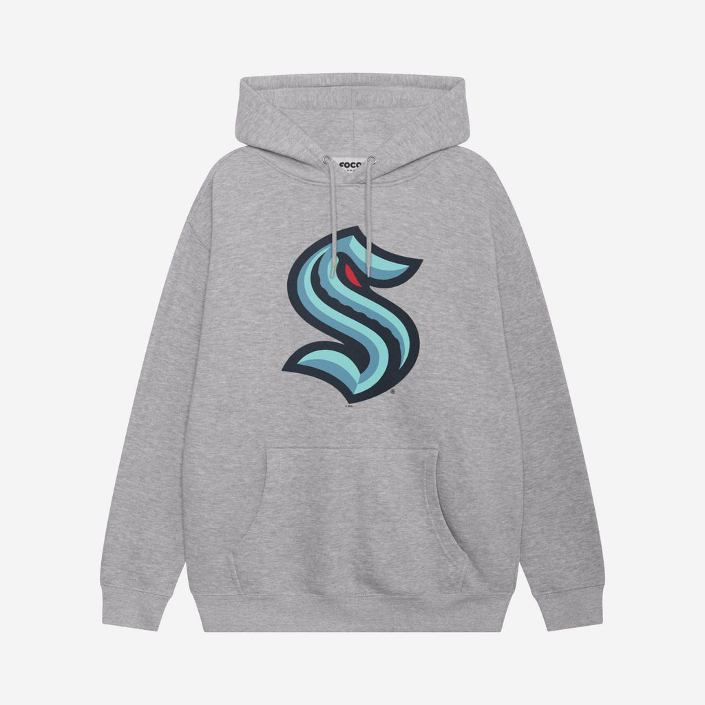 FOCO Seattle Kraken Primary Logo Hoodie Black 3XL 4