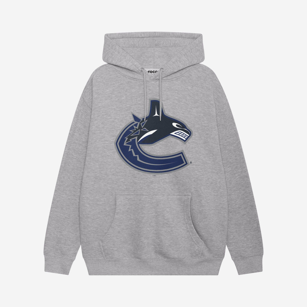 FOCO Vancouver Canucks Primary Logo Kapuzenpulli - Weiß / M - Herren 2