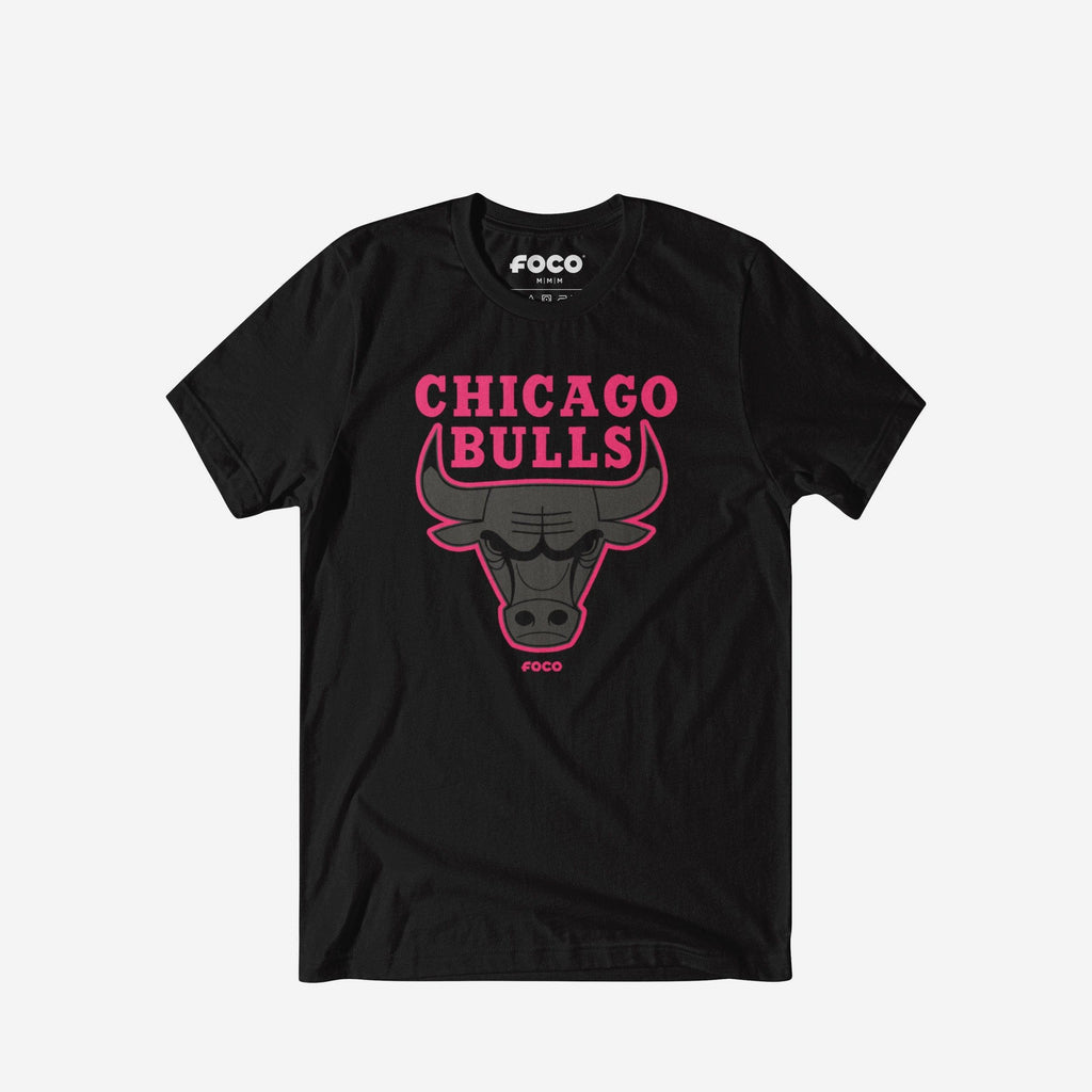 FOCO Chicago Bulls Highlight Reel T-Shirt Black/Volt 3XL 2