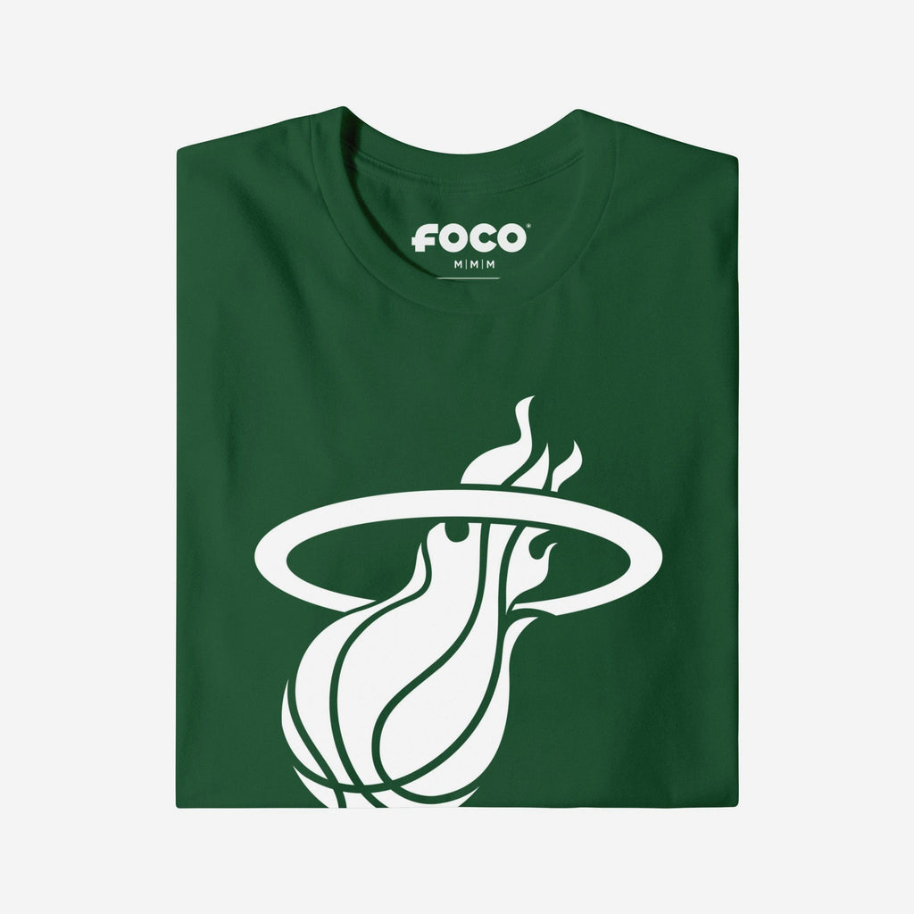FOCO Miami Heat Logo T-Shirt White S Men 4