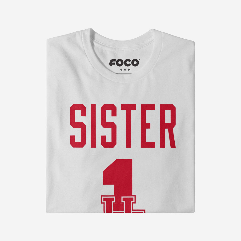 FOCO Houston Cougars Number 1 Sister T-Shirt XL Women 4
