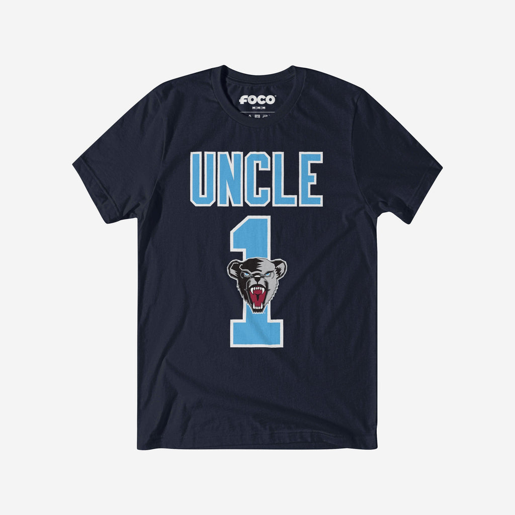 FOCO Maine Black Bears Number 1 Uncle T-Shirt Black M Men 2