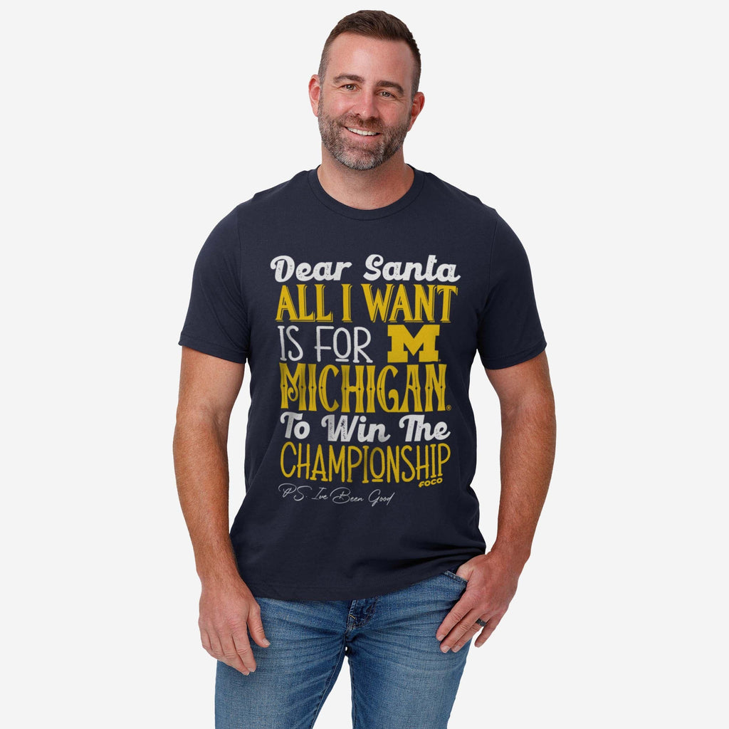 Michigan Wolverines All I Want T-Shirt FOCO