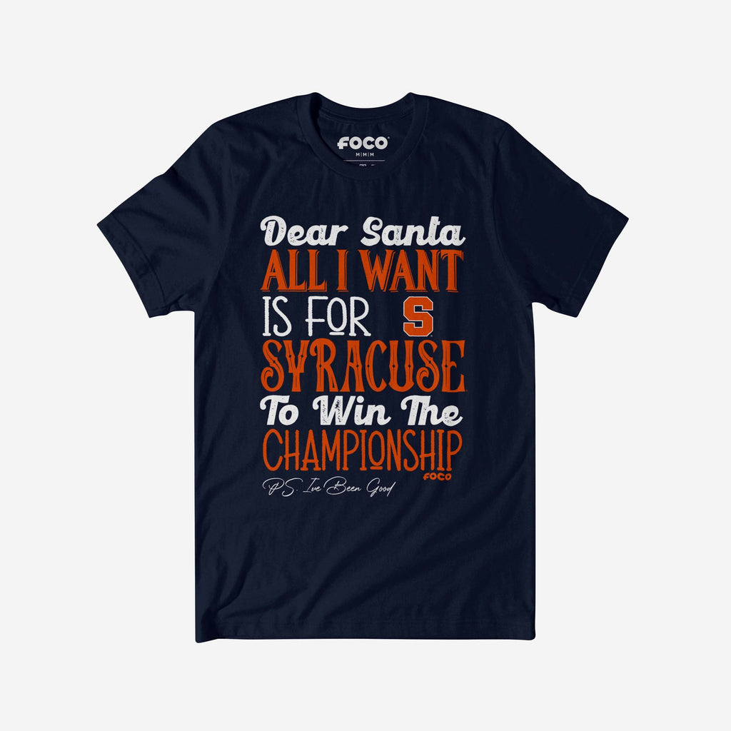 FOCO Syracuse Orange All I Want T-Shirt Orange XL 2