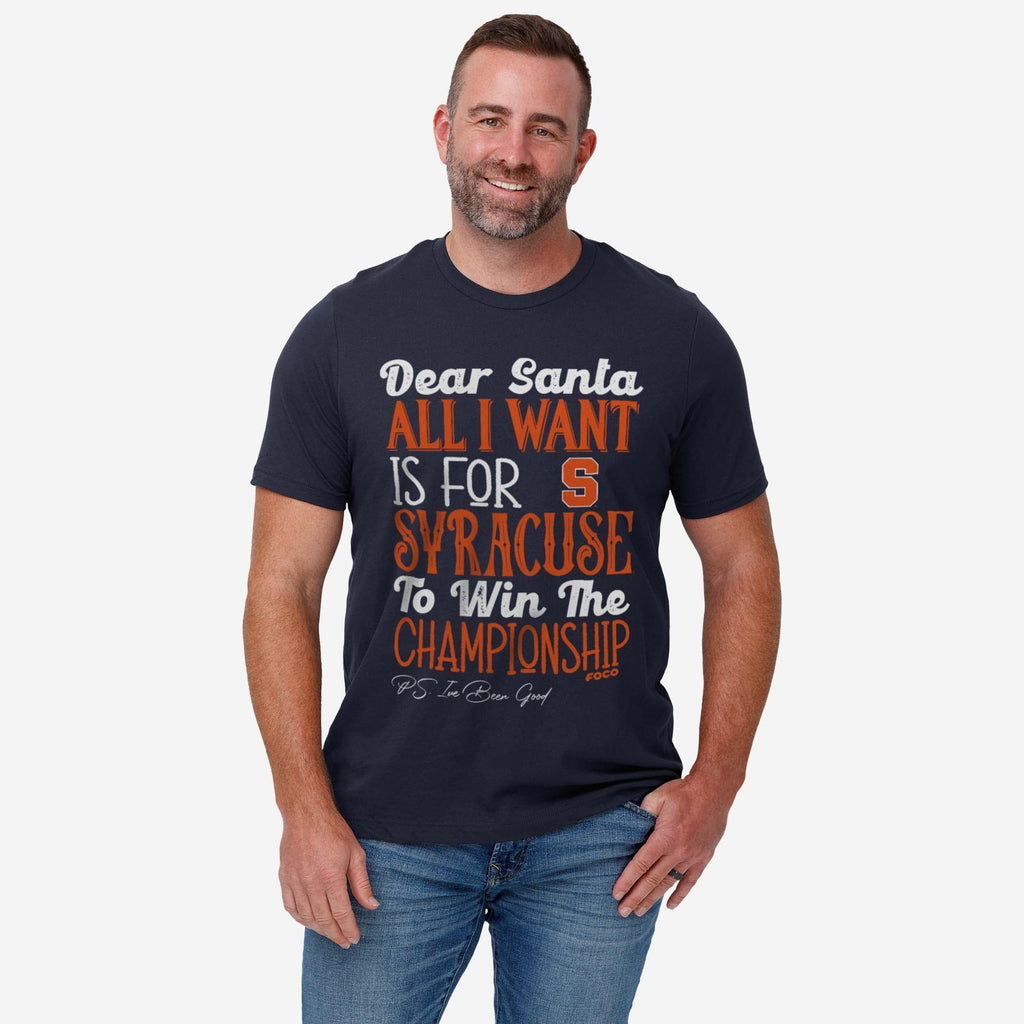FOCO Syracuse Orange All I Want T-Shirt Orange XL 3