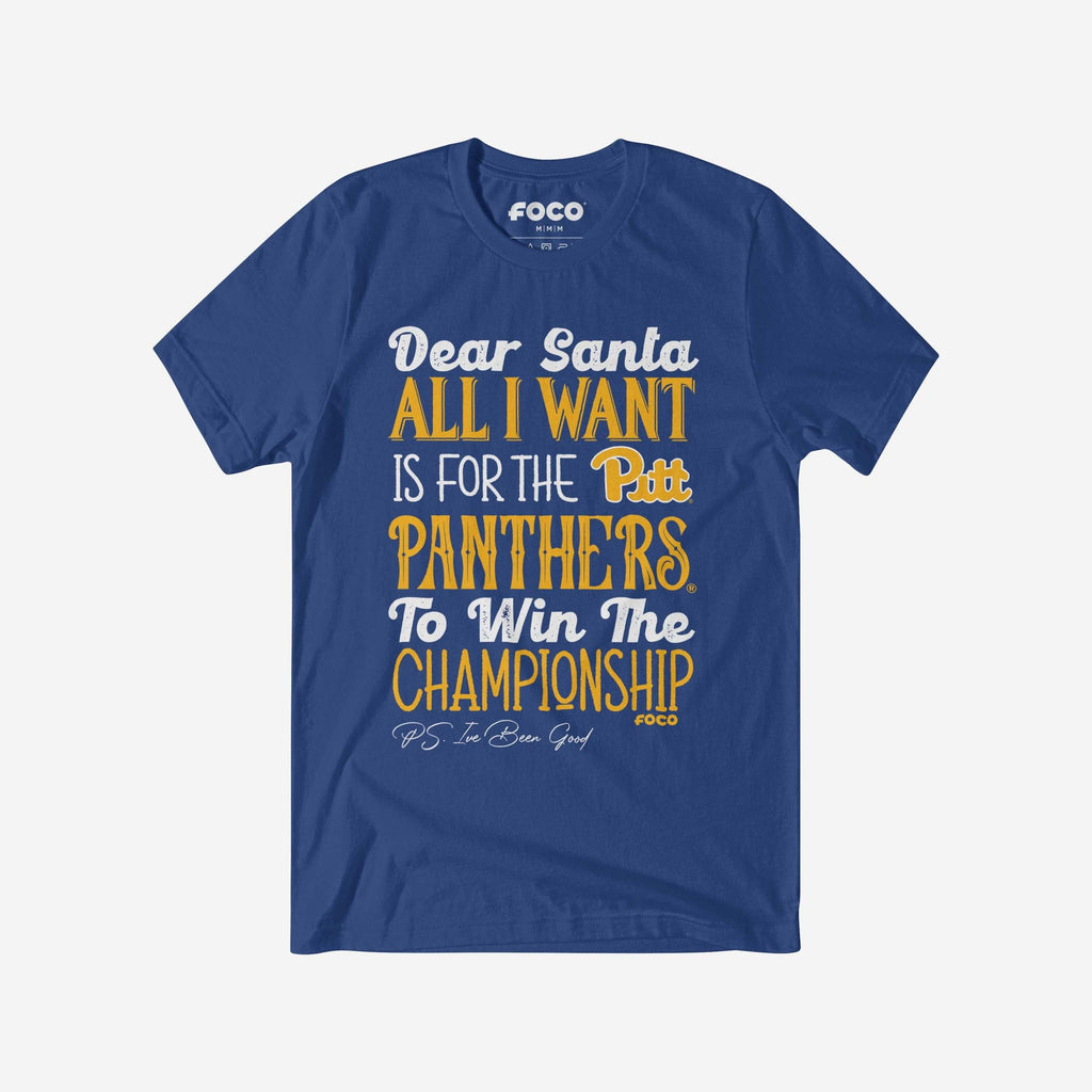 FOCO Pittsburgh Panthers All I Want T-Shirt Navy 2XL 2