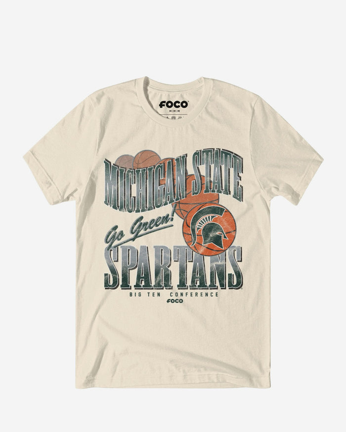 Michigan State Spartans Baller Bounce T-Shirt FOCO S - FOCO.com
