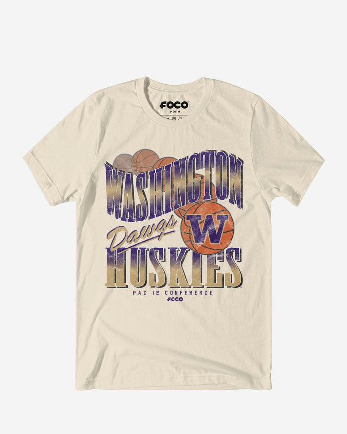Washington Huskies Baller Bounce T-Shirt FOCO S - FOCO.com