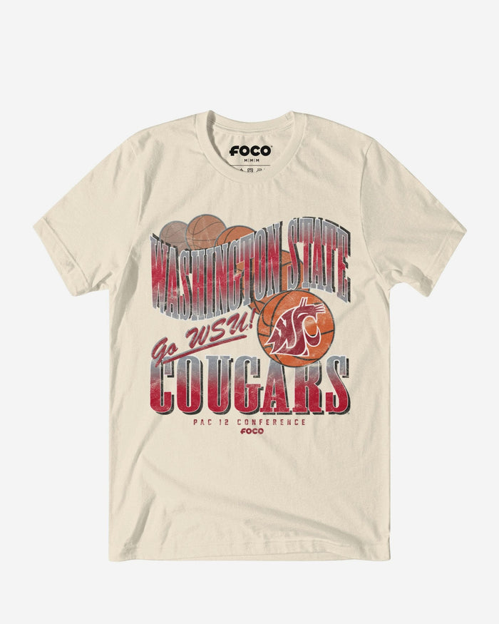 Washington State Cougars Baller Bounce T-Shirt FOCO S - FOCO.com