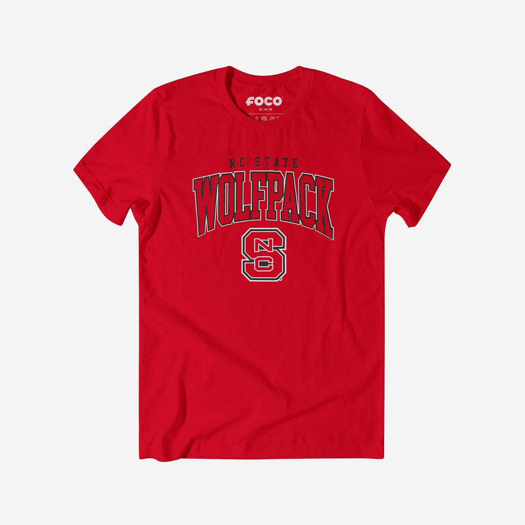 FOCO NC State Wolfpack T-Shirt Red 2XL 2