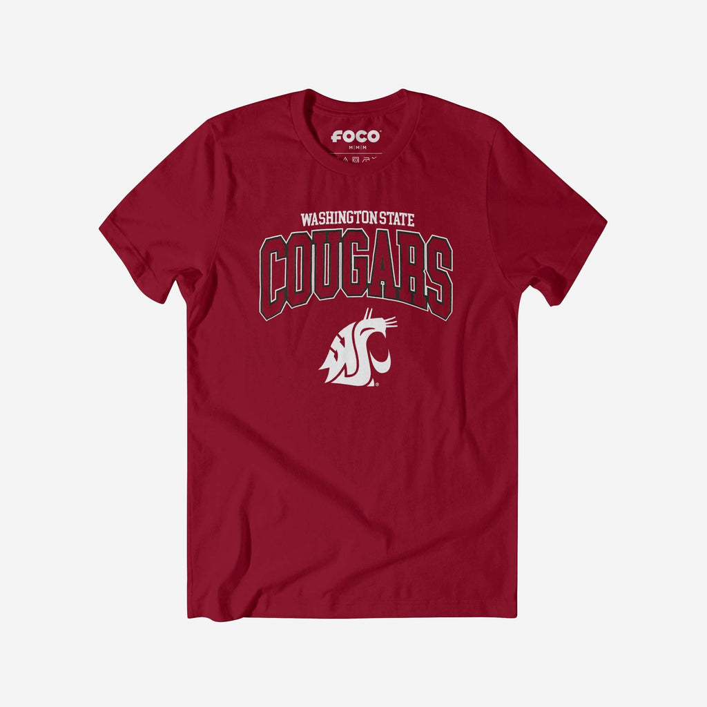 FOCO Washington State Cougars Classic Logo T-Shirt Cardinal / S 2