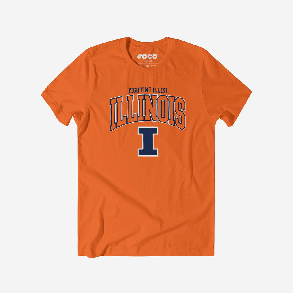 FOCO Illinois Fighting Illini Classic Logo T-Shirt White/XL 2