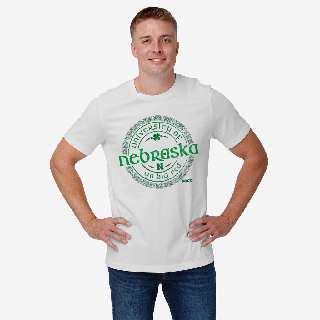 FOCO Nebraska Cornhuskers Clover Crest T-Shirt - L - Herren 3