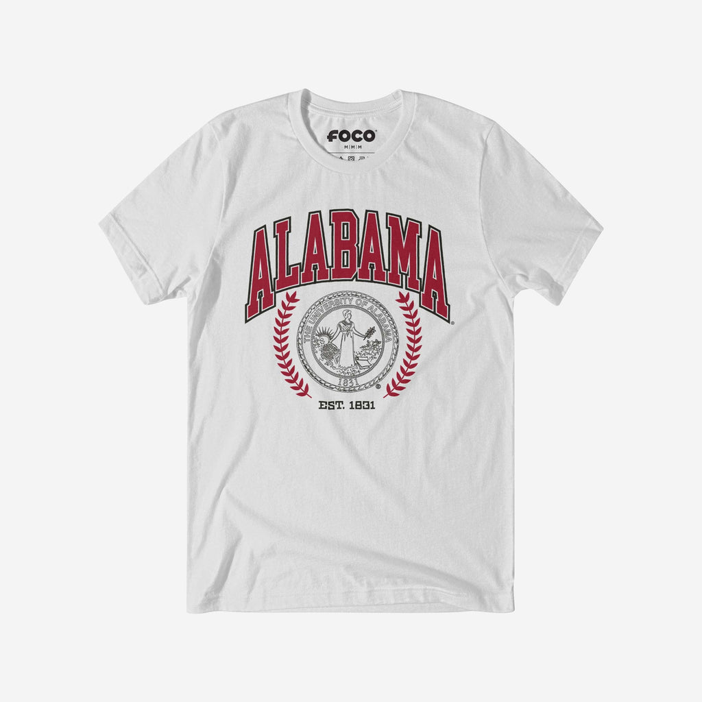 FOCO Alabama Crimson Tide Team Crest T-Shirt Cardinal M Men 2